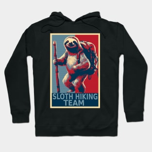 Sloth Hiking Team Funny Sloth Hoodie